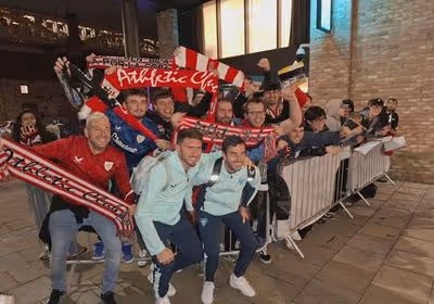 El Athletic ya está en Newcastle en busca de su primera victoria a domicilio de esta Champions